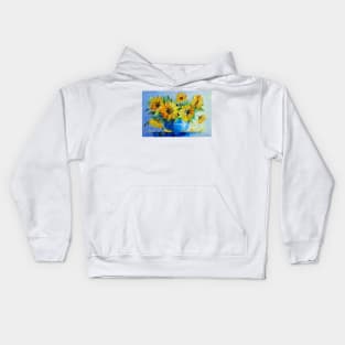 A bouquet of sunflowers Kids Hoodie